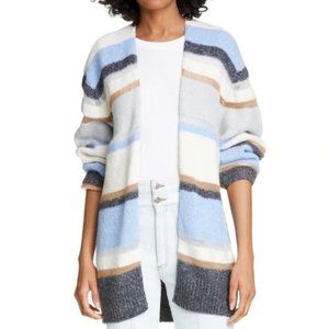 Veronica Beard Elizabeth Striped Cardigan